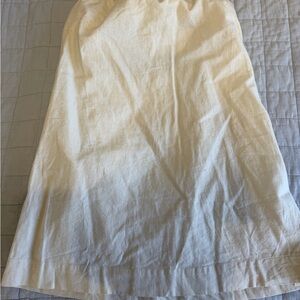 Free People Cream Mini Dress